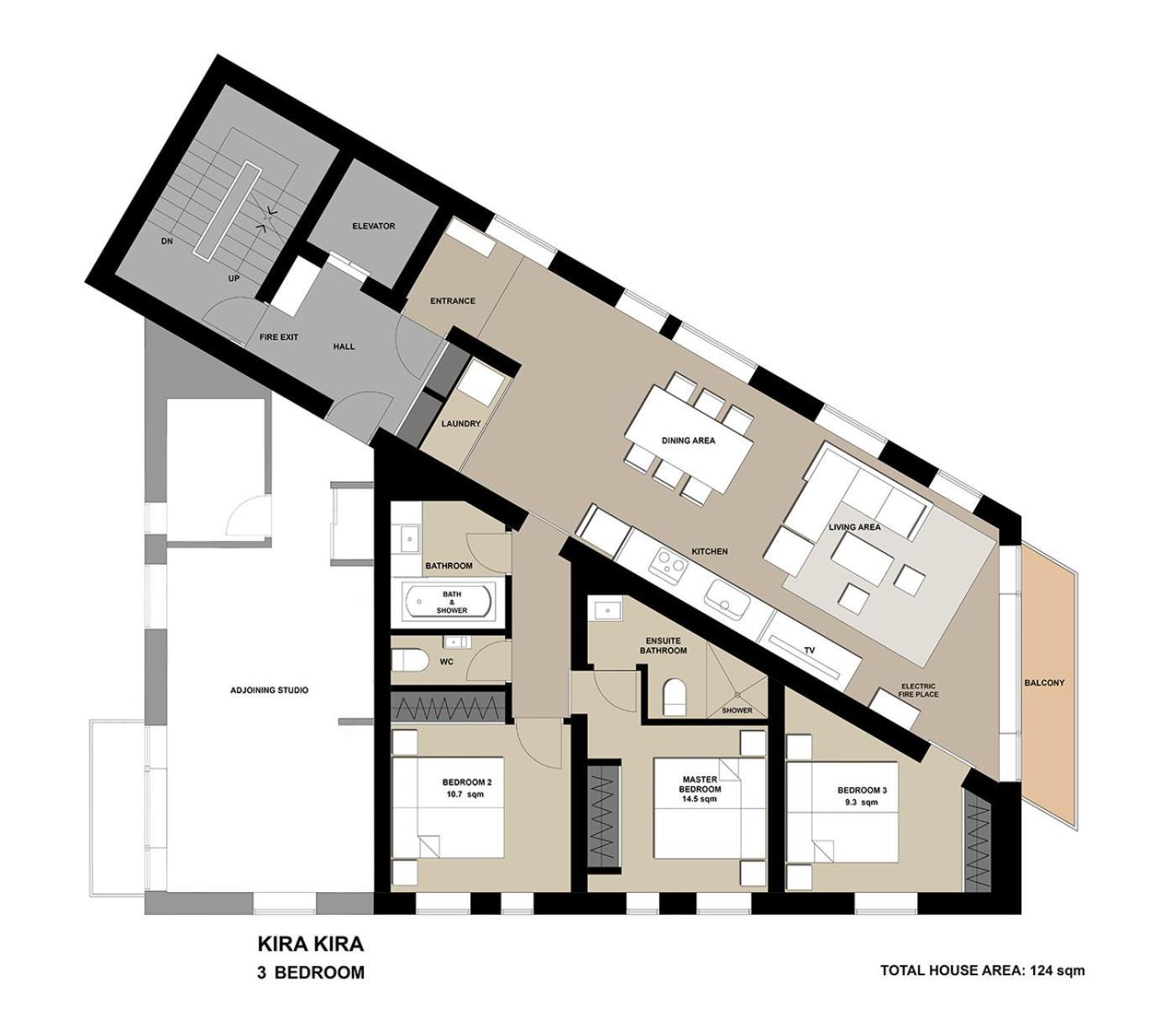 Kira Kira Suites By H2 Life Куттян Экстерьер фото
